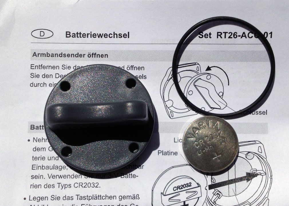 ELDAT RS11E ohne Quittierung mit Batterie-Wechselset und Tastsender